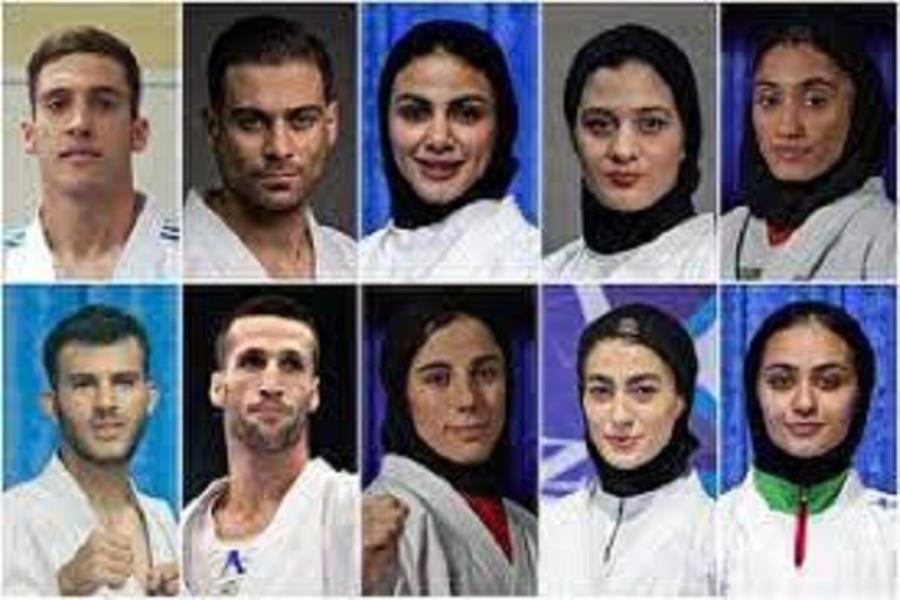 ۱۰ مدال رنگارنگ، سهم کاراته کا‌های ایرانی
